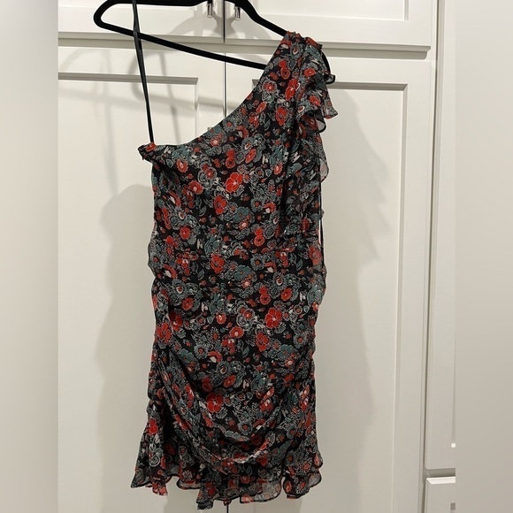 Veronica Beard Ballard Silk One Shoulder Ruffle Dress. EUC! - Picture 9 of 13